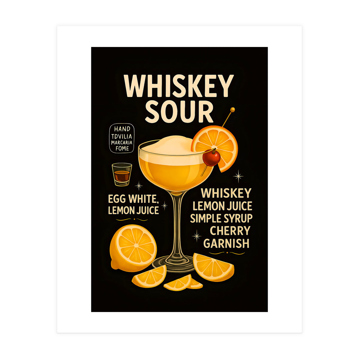 Whiskey Sour (Print Only)