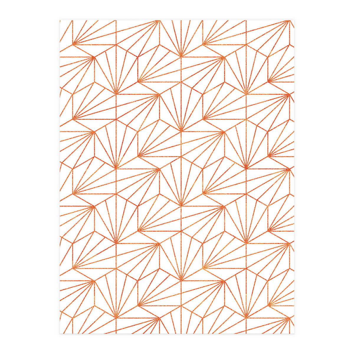 Rose Gold And White (Print Only)