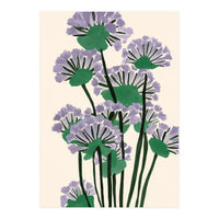 Modern Lavender Garden (Print Only)