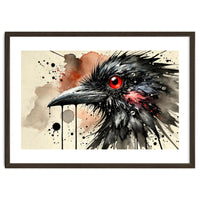 Dramatic Raven Portrait