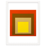 Josef Albers - Red, Brown, Golden thumbnail