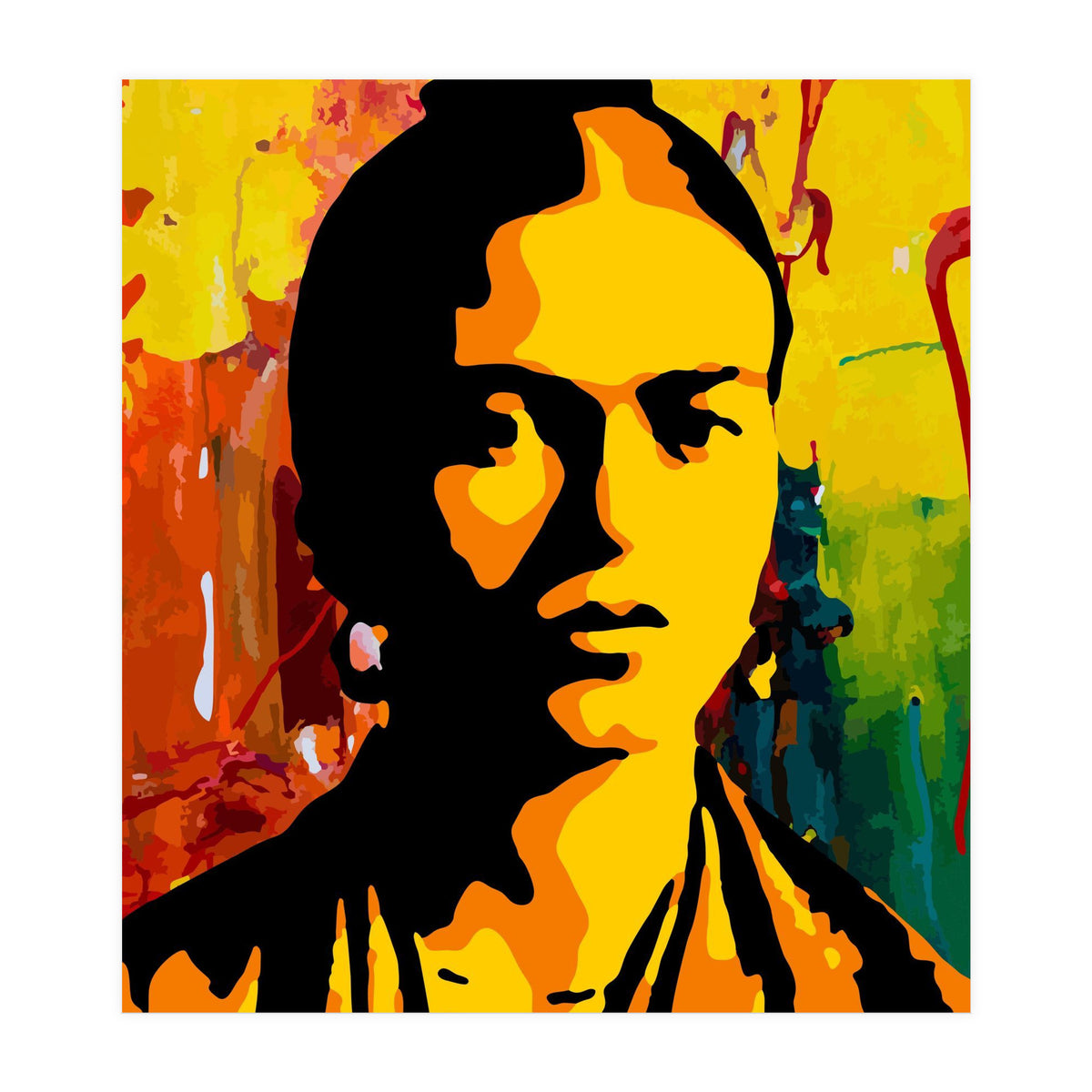 Frida Kahlo Abstract 2 (Print Only)