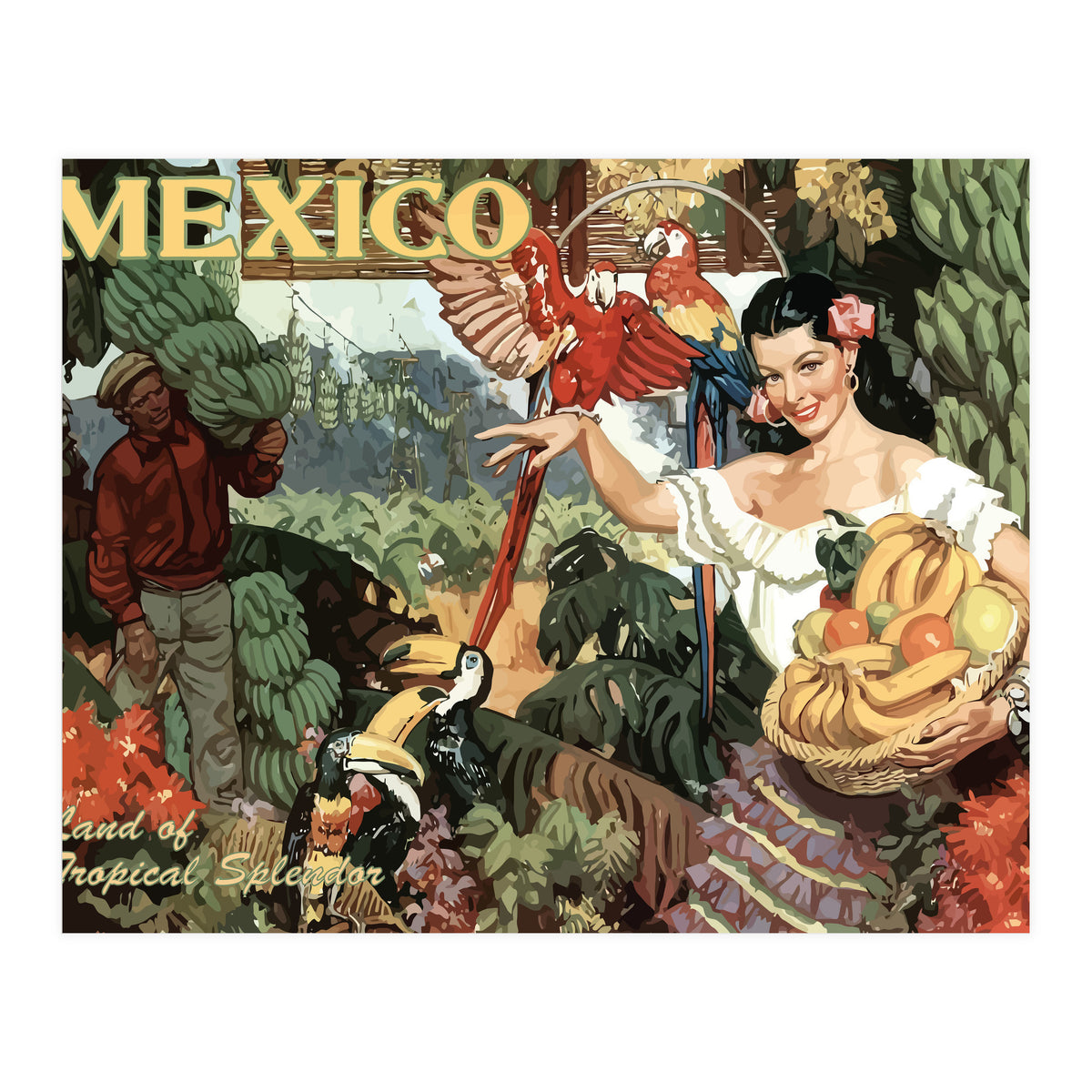 Mexico, Tropical Splendor (Print Only)