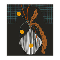 Midcentury ikebana dark (Print Only)