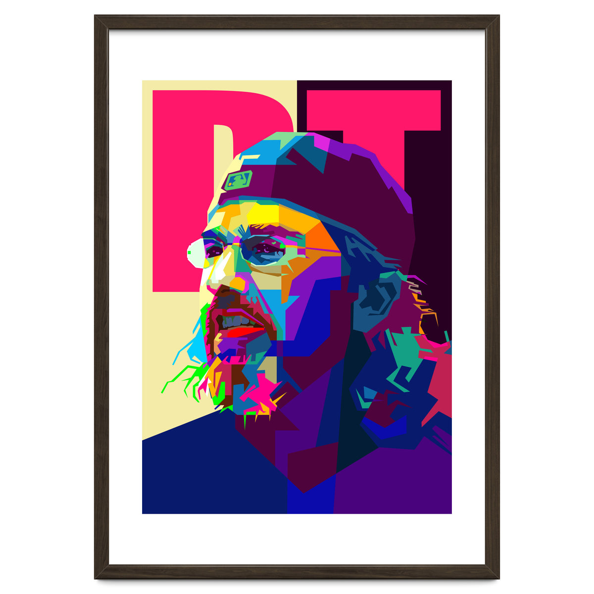 Mike Portnoy Drum Musician Pop Art WPAP
