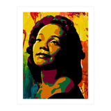 Coretta Scott King Colorful Abstract Art 2 (Print Only) thumbnail