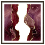 Burgundy & Gold Glitter Agate Texture 06 thumbnail