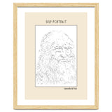 Self Portrait – Leonardo Da Vinci (ascii Art) thumbnail