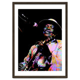 John Lee Hooker American Blues Guitarist Colorful Art thumbnail