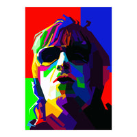 Liam Galagher OASIS Singer Pop Art WPAP (Print Only)