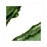 Green & Gold Agate Texture 19  (Print Only) thumbnail