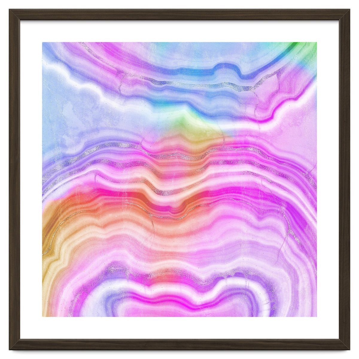 Neon Agate Texture 03