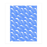 Swimming dolphins (Print Only) thumbnail