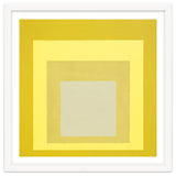JOSEF ALBERS - HOMAGE TO THE SQUARE YELLOW WHITE thumbnail