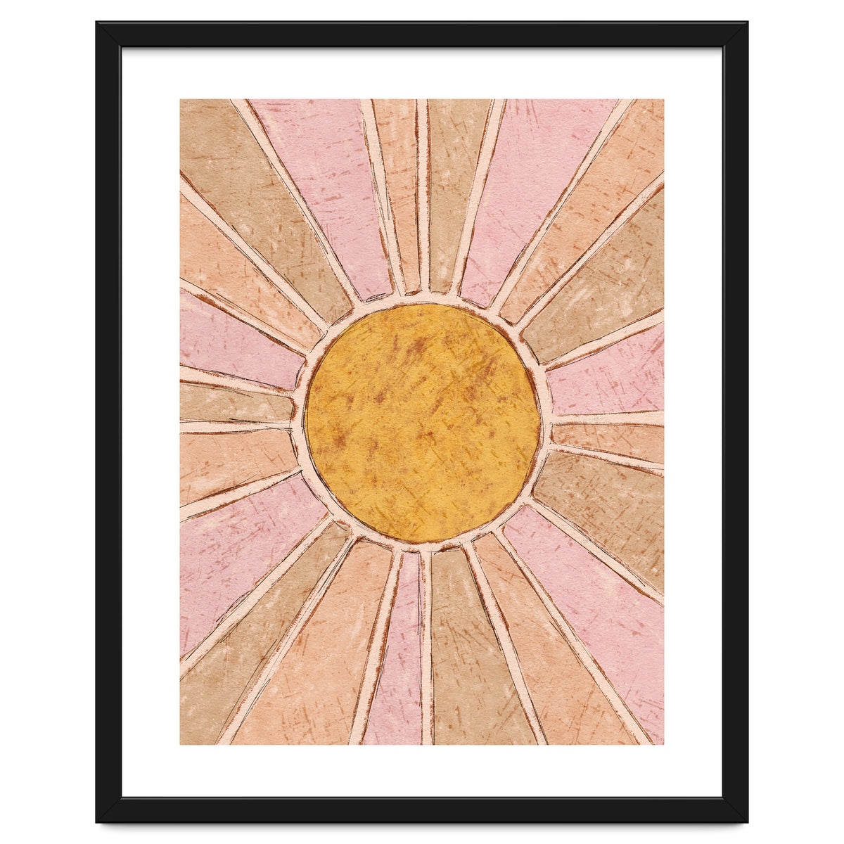 Seventies Retro Sunshine