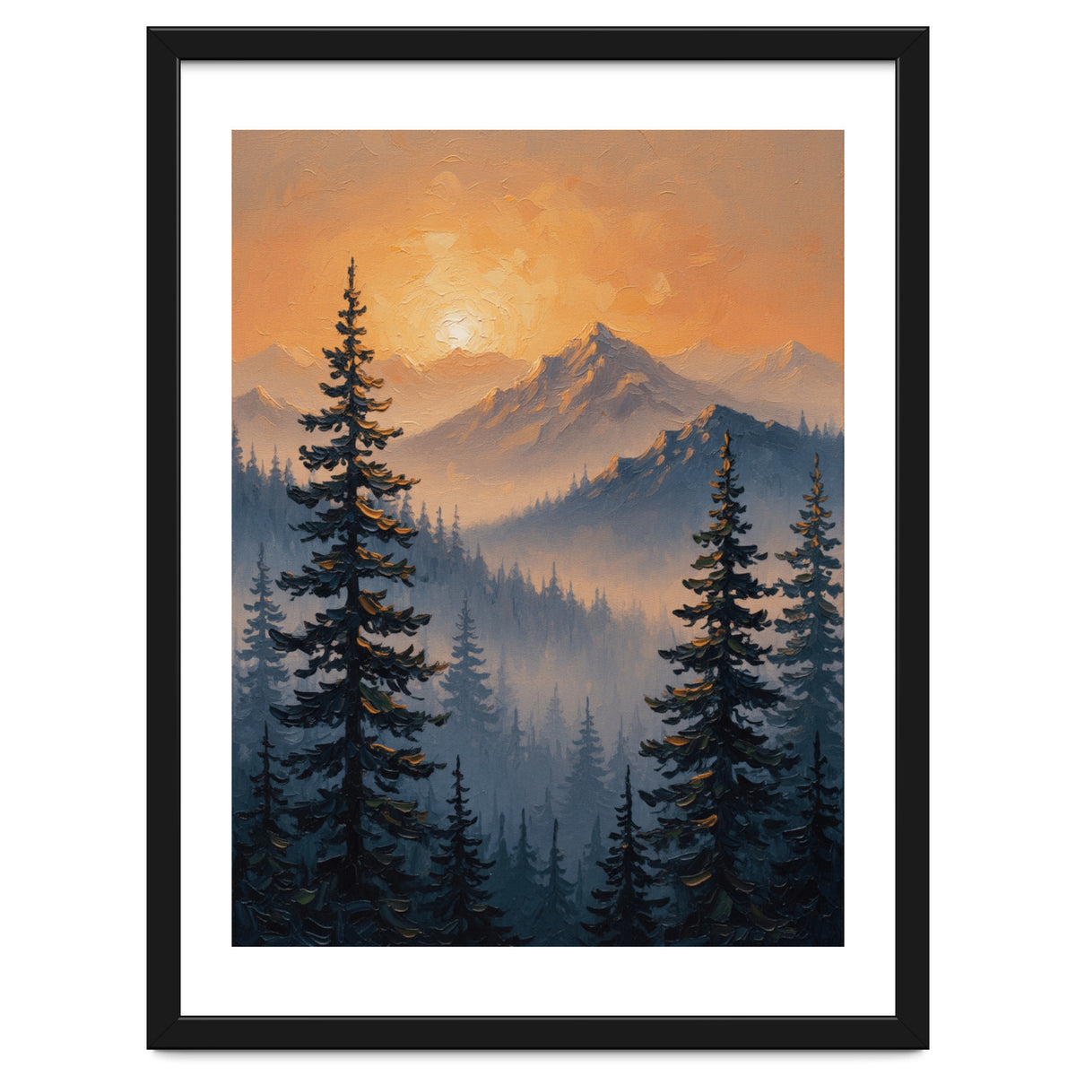 Ethereal Alpine Glow