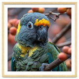 Yellow Headed Amazon Parrot Close Up Portrait thumbnail