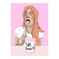 Girl Dinner (Print Only)