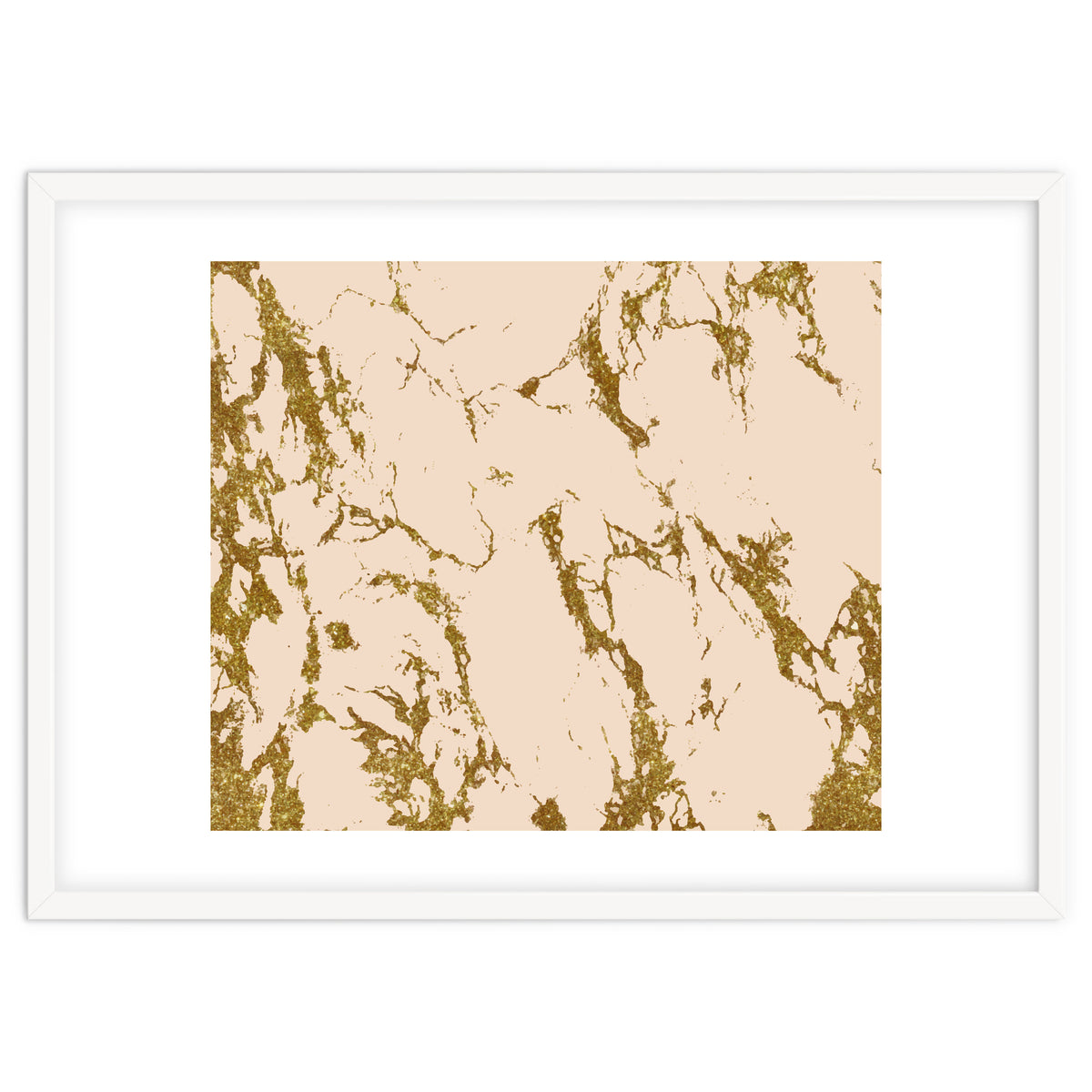 Blush & Gold Marble #society6 #decor #buyart