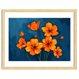 Orange Blue Flower thumbnail