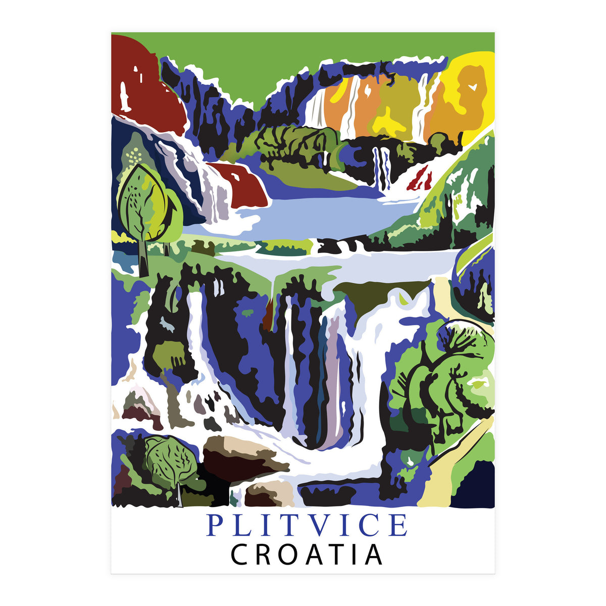 Plitvice, Croatia (Print Only)