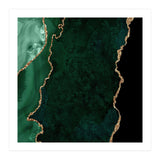 Emerald & Gold Agate Texture 04 (Print Only) thumbnail
