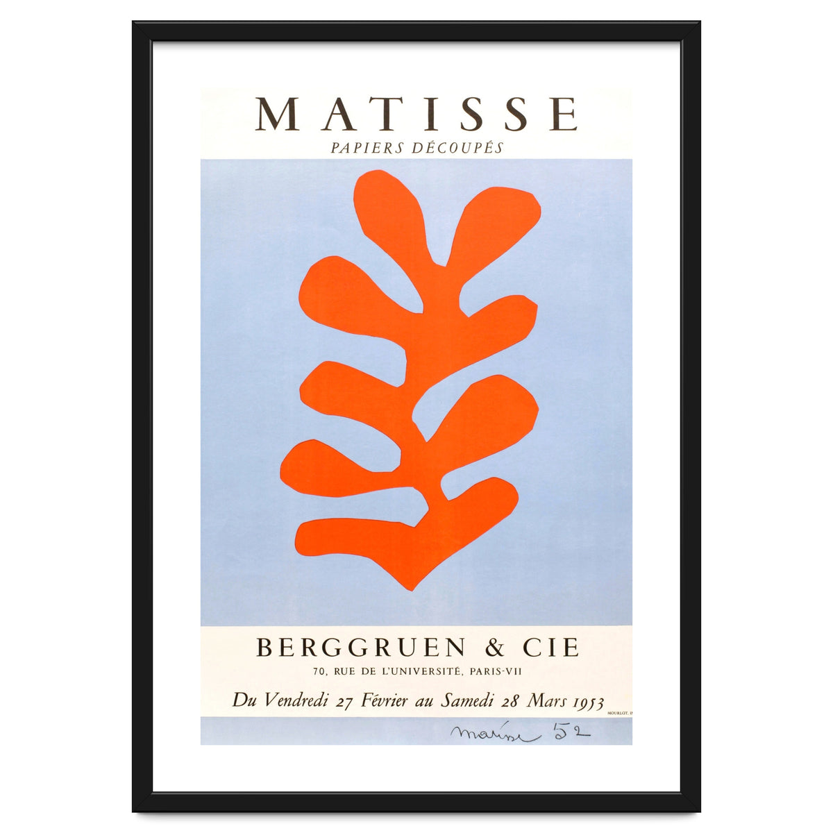 Henri Matisse – Papiers découpés (1953) | Vibrant Cut-Out Art