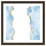 Blue & Gold Glitter Agate Texture 08 thumbnail