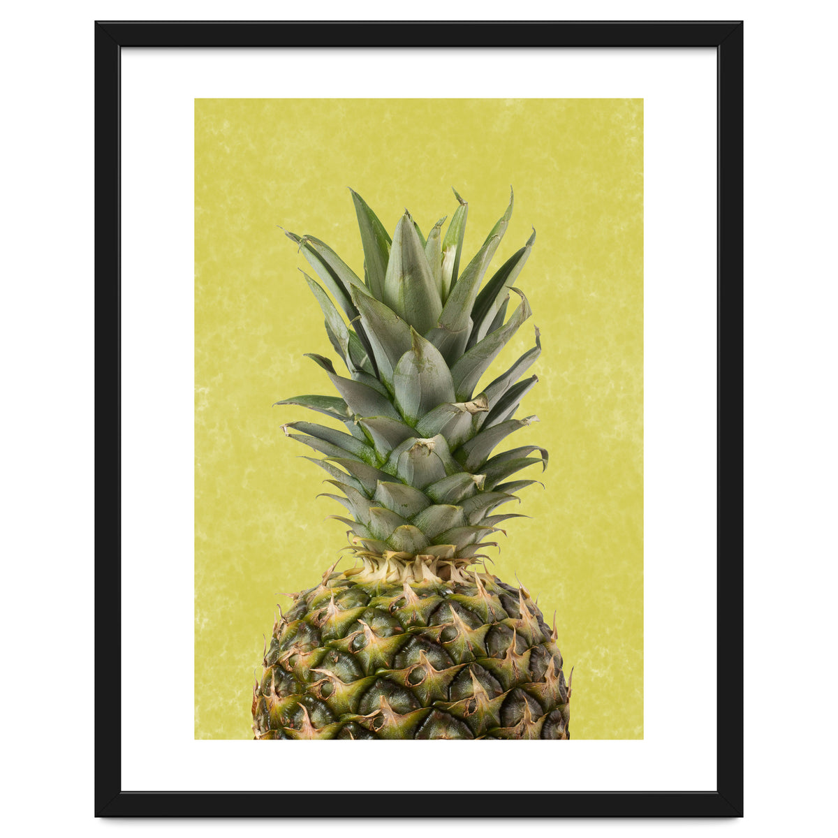 Pineapple Crown, Tropical Summer Fruit Art