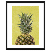 Pineapple Crown, Tropical Summer Fruit Art
