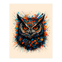 Owl Animal Watercolor (Print Only)