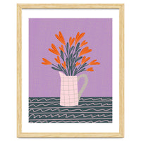 Floral Pitcher