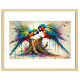 Tropical Macaw Pair thumbnail
