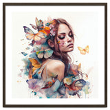 Butterfly Muse Watercolor Portrait thumbnail