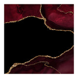 Burgundy & Gold Agate Texture 04  (Print Only) thumbnail