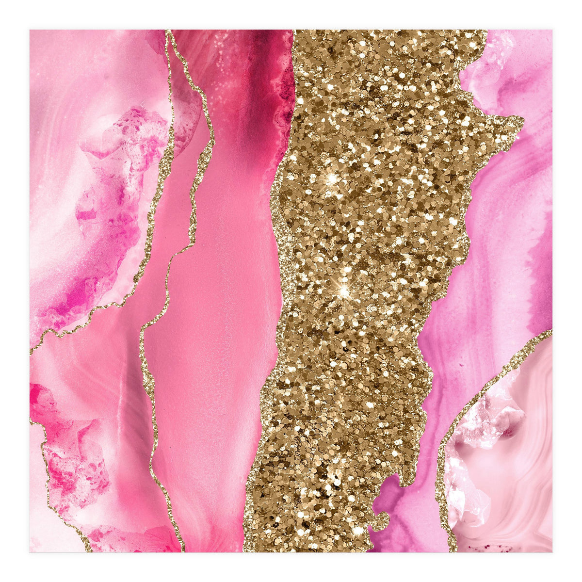 Agate Glitter Dazzle Texture 15  (Print Only)