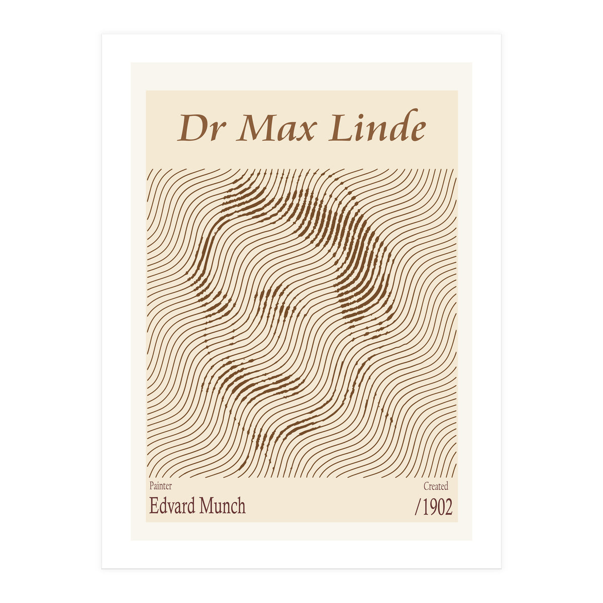 Dr Max Linde – Edvard Munch 1902 (Print Only)
