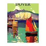 Dover, Sailing boat Near the Coast (Print Only) thumbnail