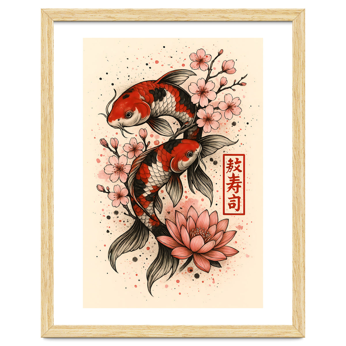 Koi fish Japanese