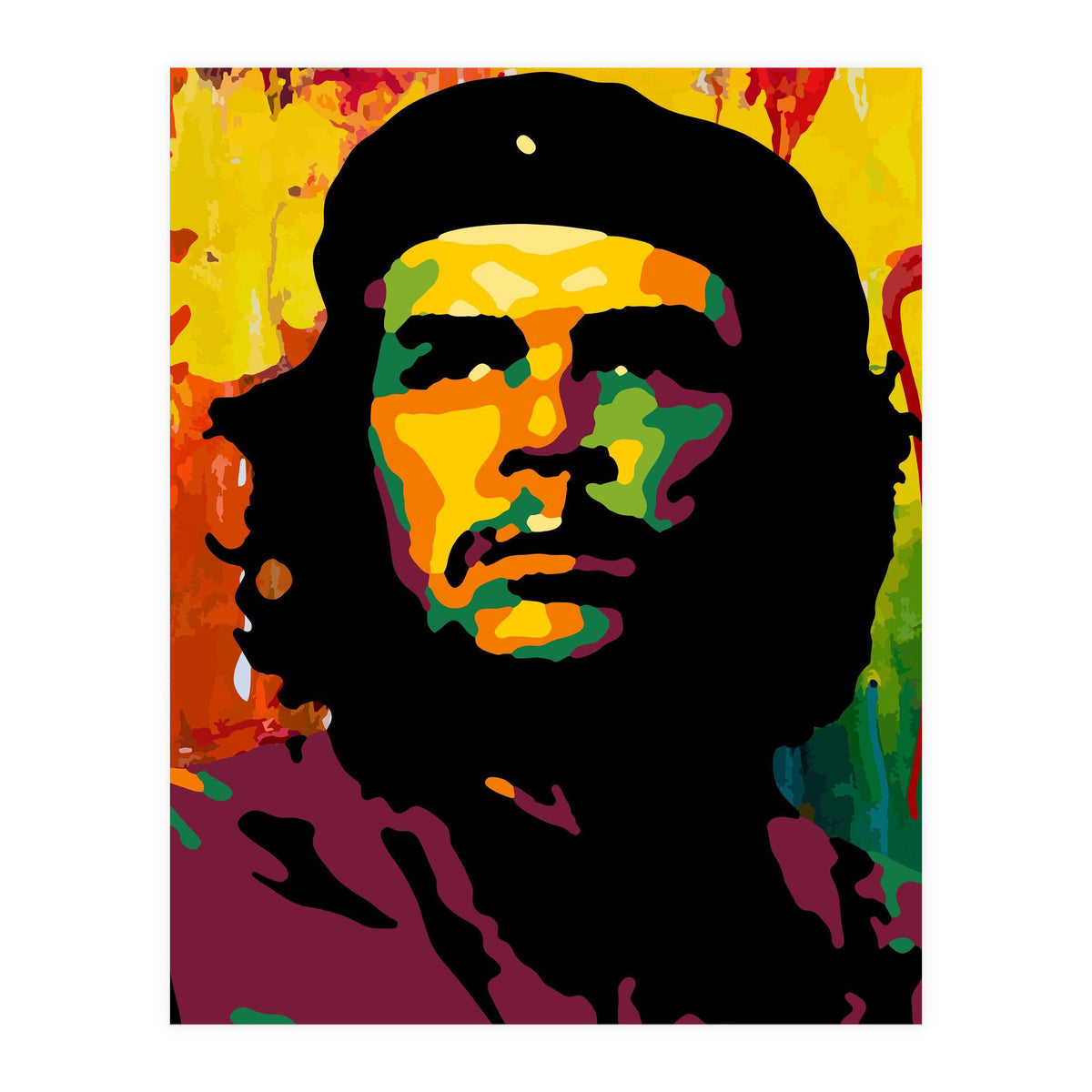 Che Guevara Abstract (Print Only)