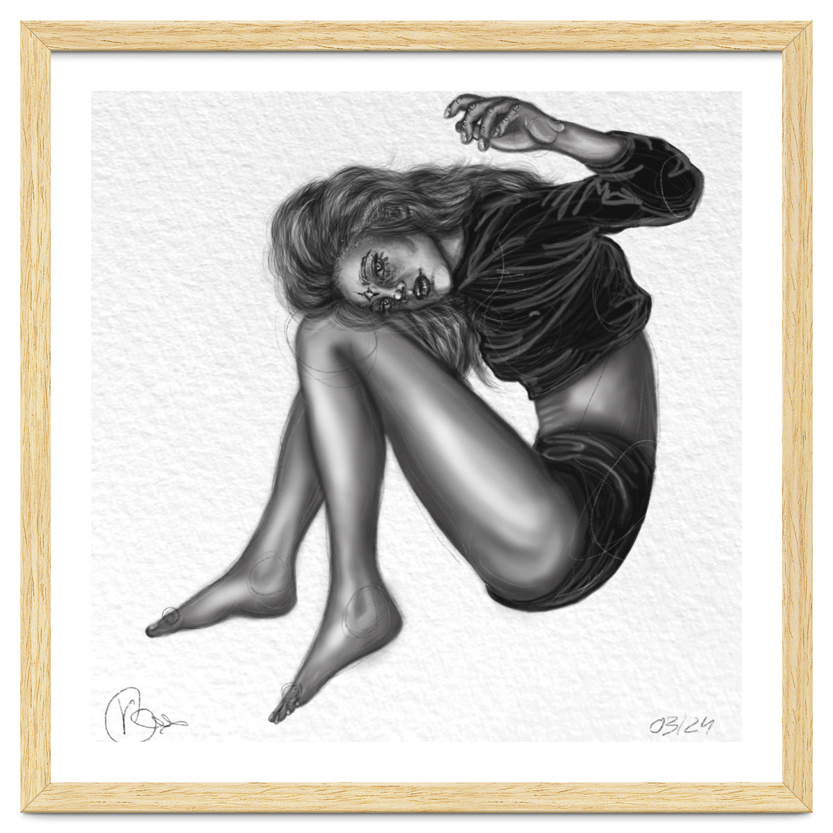 Verrenkung auf Bequem