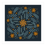 Circular Flowers 1  (Print Only) thumbnail
