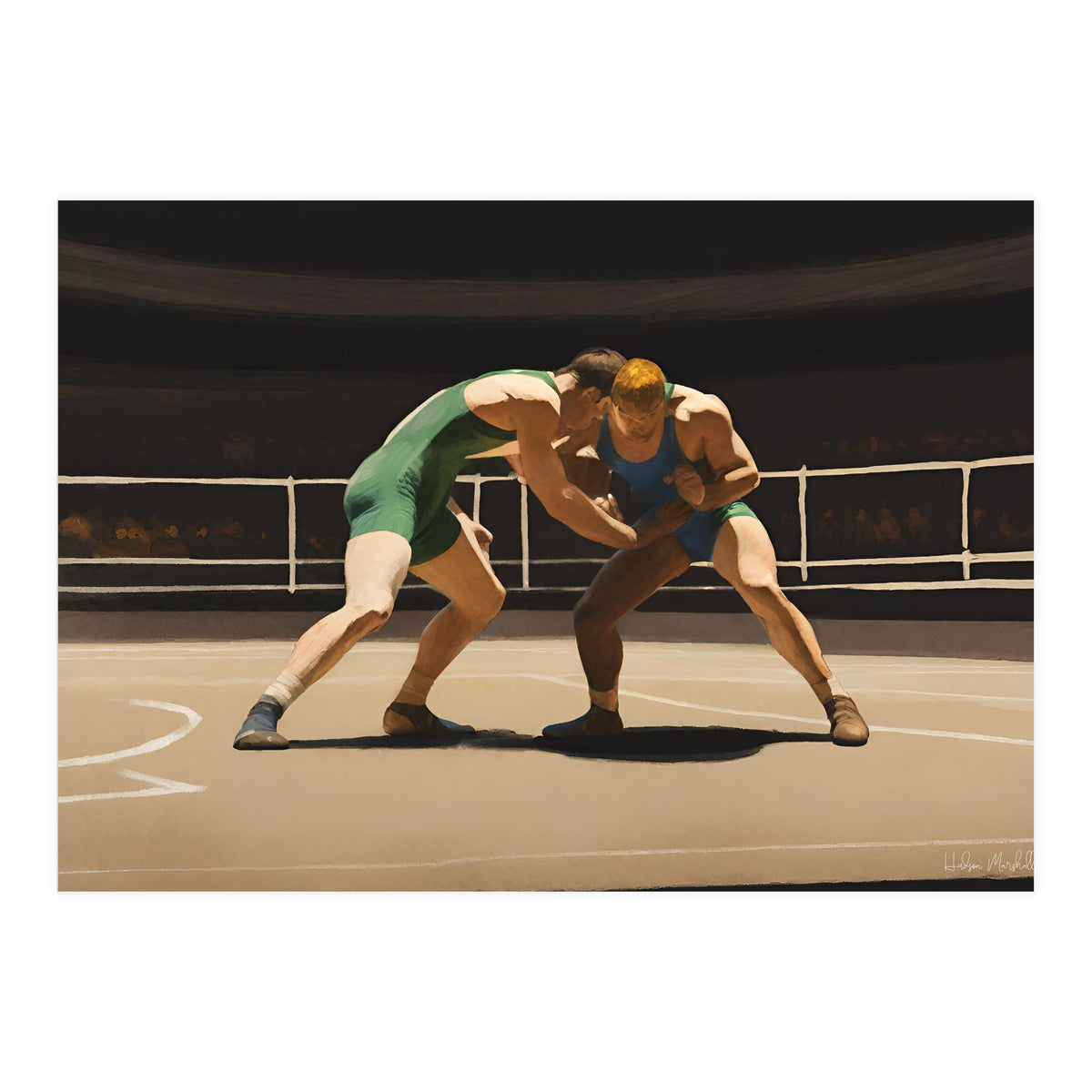 Wrestlers #7 (Print Only)