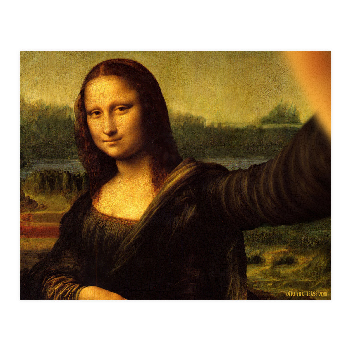 Mona Lisa - Selfie (Print Only)