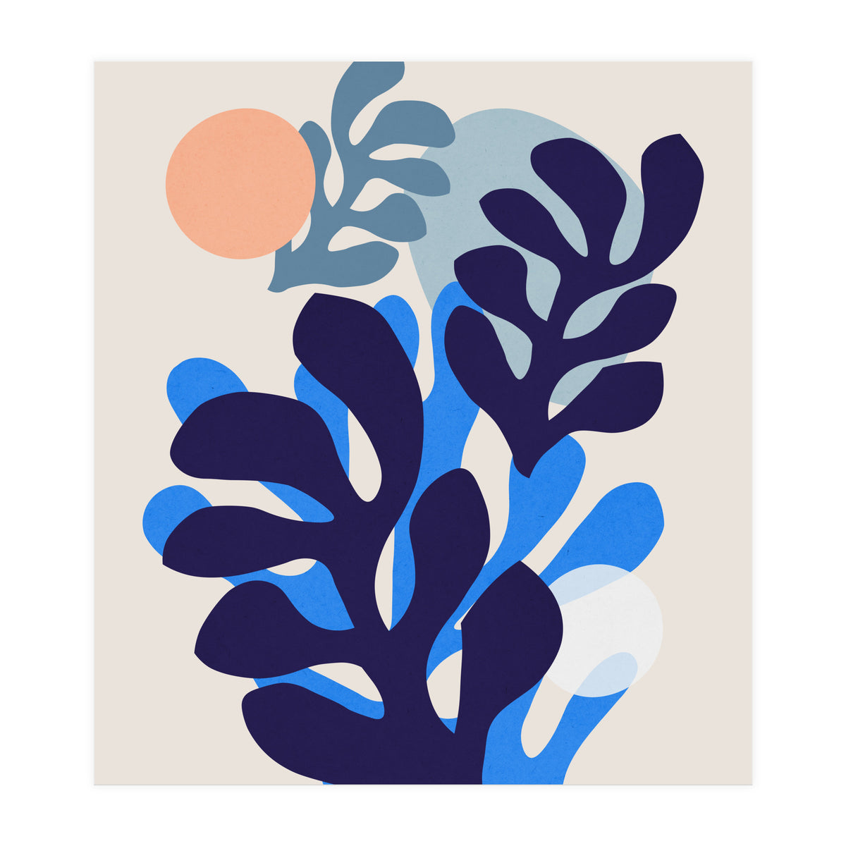 Floral matisse 3 (Print Only)