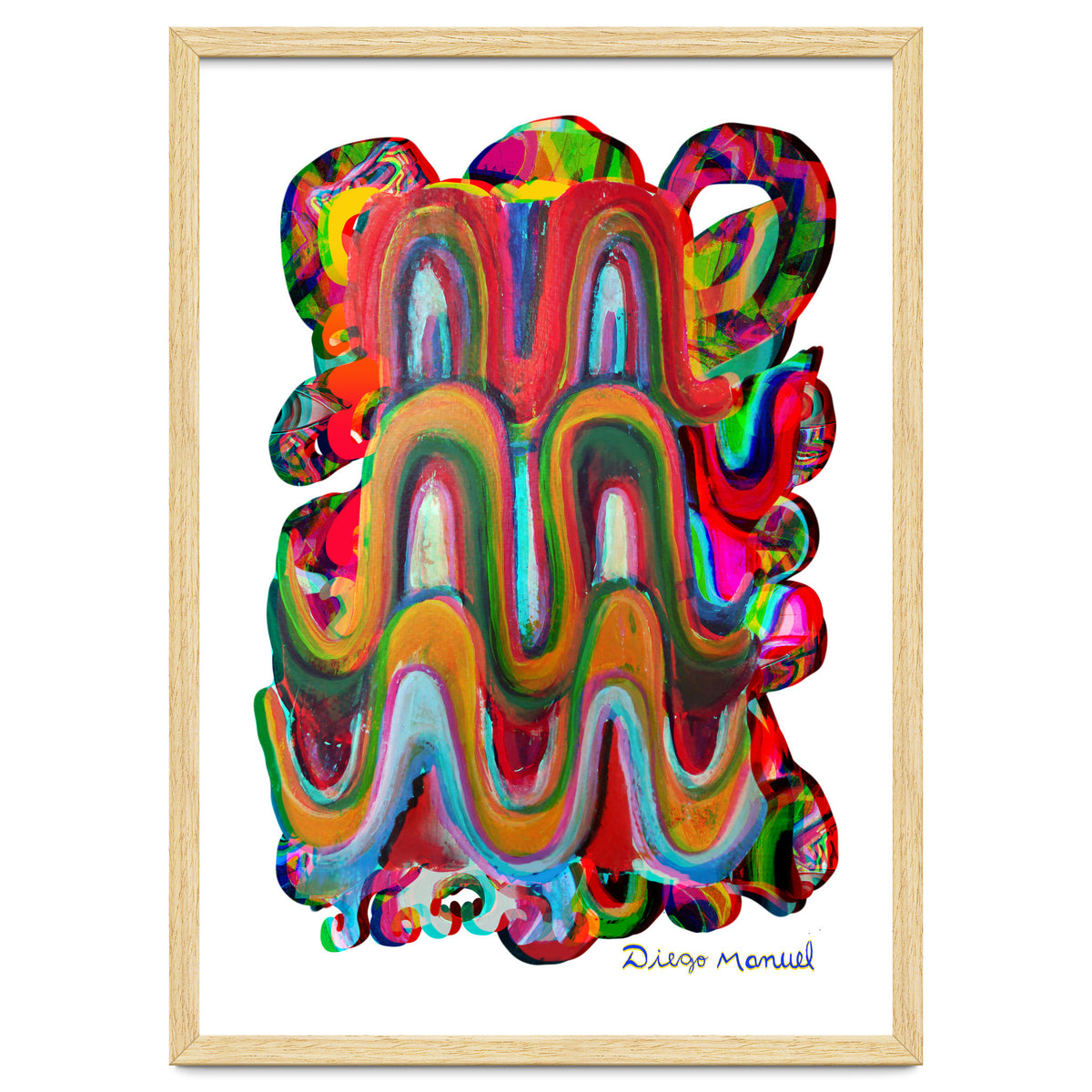 Pop Abstract Asimetrico 38 Copia