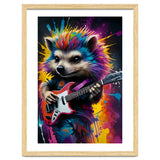 Hedgehog Plays The Guitar, Rock Graffiti thumbnail