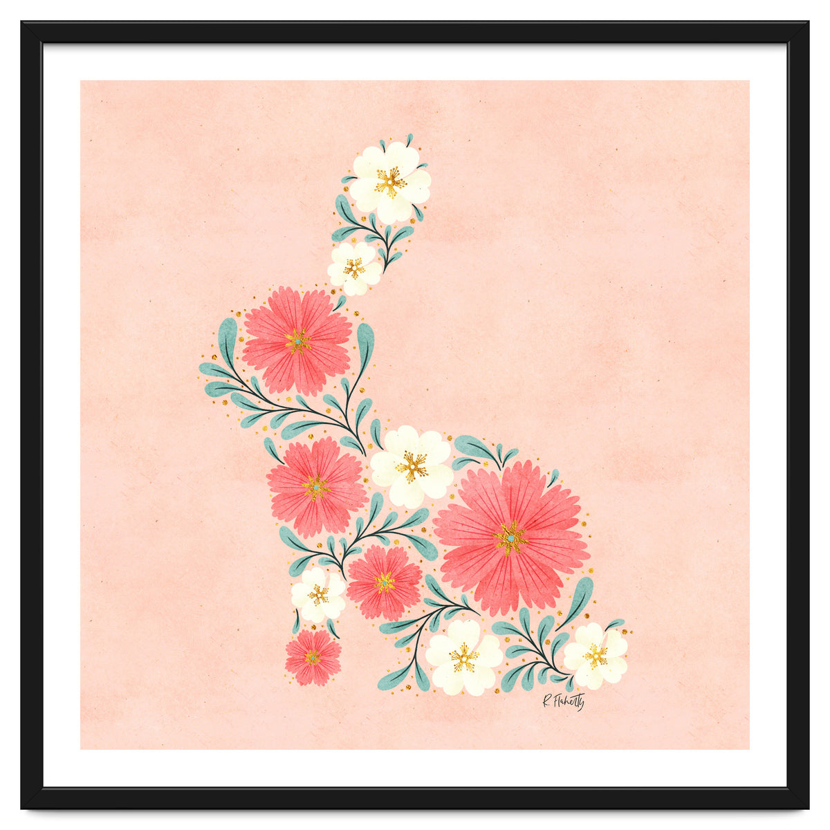 Flower Filled Rabbit