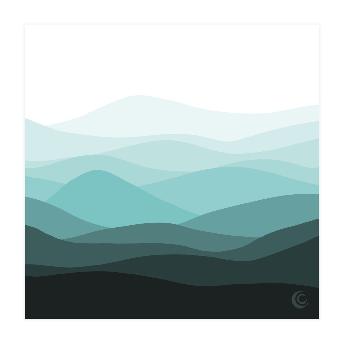 Relaxing (Layers) (Print Only)