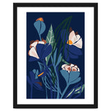 Florals At Night – Modern Illustration thumbnail
